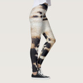 3d Verbluffend Dierenpatroon in Hyena Huidontwerp Leggings (Rechts)