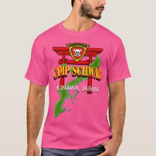 3D Verkenningsbataljon Camp Schwab Okinawa T-shirt