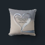 3D Verstrengelde Harten & Tranen: Emotionele Verbi Kussen<br><div class="desc">Een tot nadenken stemmend 3D-ontwerp met abstracte hart- en traanvormen die elegant met elkaar verweven en versmelten,  wat de diepe verbinding tussen vreugde en verdriet in de menselijke ervaring vertegenwoordigt. Subtiele schaduwen voegen diepte toe aan hun interactie.</div>
