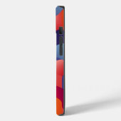 3D Vibrant Geometrisch Patroon 2 Case-Mate iPhone Case (Achterkant / Links)