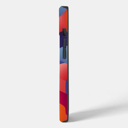 3D Vibrant Geometrisch Patroon 2 Case-Mate iPhone Case (Achterkant / Links)