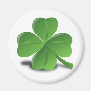 3D Vier Leaf Clover Magneet