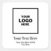 3D VIERKANTE STICKER (Voorkant)