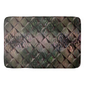 3D-vierkantjes mengen met gehamerd glas van achter Badmat (Voorkant)