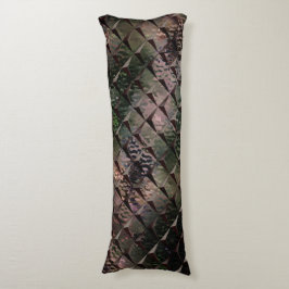 3D-vierkantjes mengen met gehamerd glas van achter Lichaamskussen