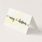 3D Visitekaartje voor kerstmis (Achterkant)