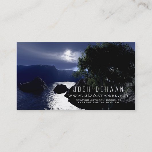 3D-Visitekaartjes voor kunstwerken v1 Visitekaartje (Voorkant)