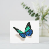 3D-vlinder Briefkaart (Staand voorkant)