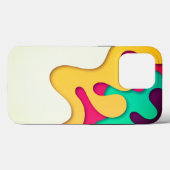 3D vloeibaar patroon Case-Mate iPhone Case (Achterkant (horizontaal))