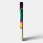 3D vloeibaar patroon Case-Mate iPhone Case (Achterkant / Links)