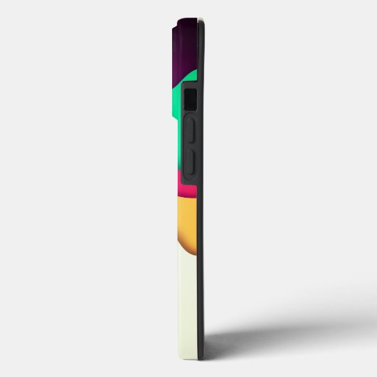 3D vloeibaar patroon Case-Mate iPhone Case (Achterkant / Links)