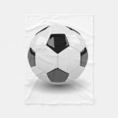 3D-voetbal Fleece Deken (Voorkant)