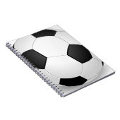 3D-Voetbal Notitieboek (Rechterzijde)