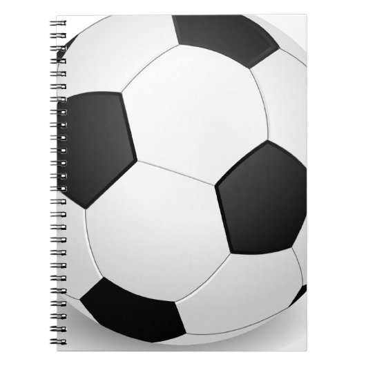 3D-Voetbal Notitieboek (Voorkant)