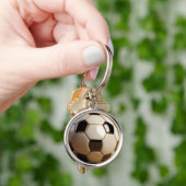 3D Voetbal Ontwerp – Aangepaste Optie Sleutelhange Sleutelhanger (Hand)
