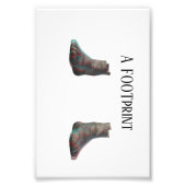 3D-voeten Foto Afdruk (Voorkant)