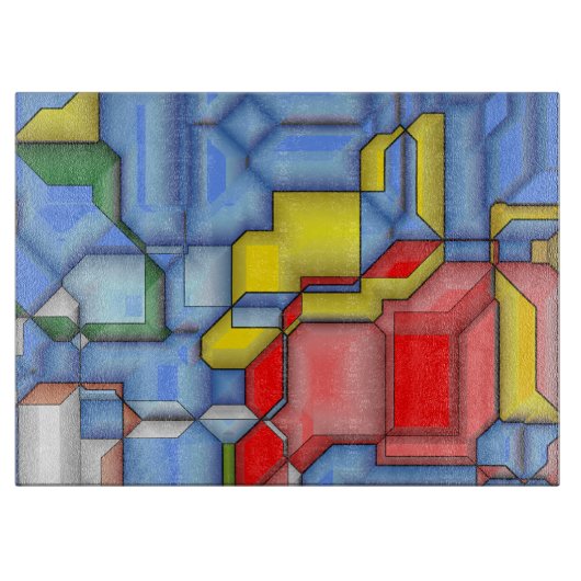 3D-vormen Snijplank (Voorkant)