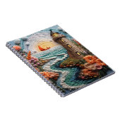 3D Waterweg en Vuurtoren Notitieboek (Rechterzijde)