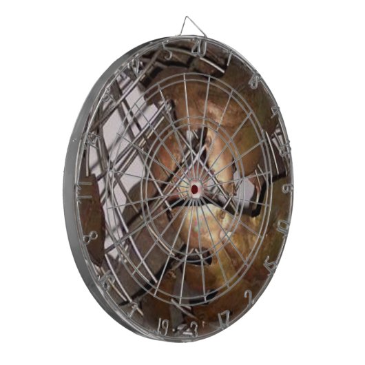 3D-wereld Dartbord (Voorkant Links)