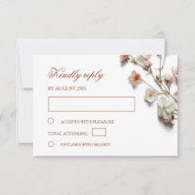 3D Wilde Bloemen Bruiloft