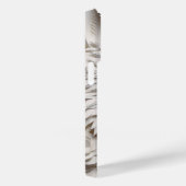 3D witte wolf gezicht Case-Mate iPhone Case (Achterkant / Rechts)