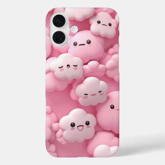 3D-wolken Case-Mate iPhone Case (Achterkant)