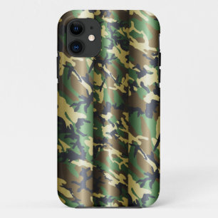 3D Woodland Camo Case-Mate iPhone Case