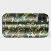 3D Woodland Camo Case-Mate iPhone Case (Achterkant (horizontaal))