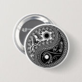 3D Yin & Yang Button (Voorkant /achterkant)