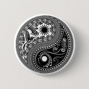 3D Yin & Yang Button