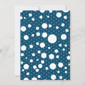 3D Zeemeermin Onder het Zee Verjaardagsfeest Kaart (Achterkant)