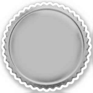 3D Zilveren Folie Ster-explosie Excellentie Award  Sticker