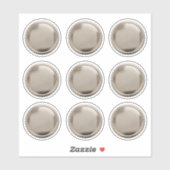 3D Zilveren Folie Ster-explosie Uitmuntendheidspri Sticker (Vel)