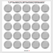 3D Zilveren Folie Ster-explosie Uitmuntendheidspri Sticker (Vel)