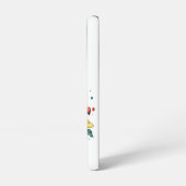 3d zomertekst samsung galaxy hoesje (Linkerkant)