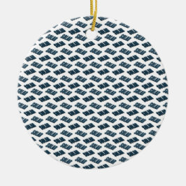 3D zonnepaneel patroon. Keramisch Ornament