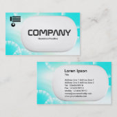 3d zuigtablet - Abstract 02 Visitekaartje (Voorkant / Achterkant)