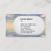 3d zuigtablet - reflecties II Visitekaartje (Achterkant)