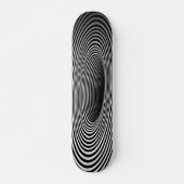 3D zwart gat Persoonlijk Skateboard (Voorkant)