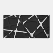 3D zwart lint achtergrond Bureaumat (Voorkant)