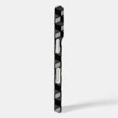 3D zwarte optische illusie Case-Mate iPhone Case (Achterkant / Rechts)