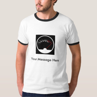 +3db Shirt van de Meter met bericht
