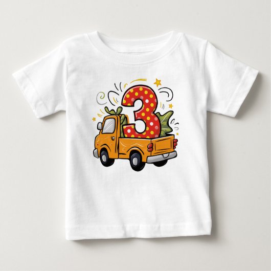 3de 'Birthday Dump Truck' (Voorkant)