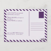 3de Birthday Orbit rond de zon Briefkaart (Achterkant)