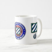 3de Infanteriedivisie Rock van de Marne! Koffiemok (Voorkant rechts)