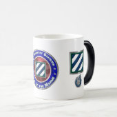 3de Infanteriedivisie Rock van de Marne! Magische Mok (Voorkant rechts)