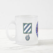 3de Infanteriedivisie Rock van de Marne! Matglas Koffiemok (Links)