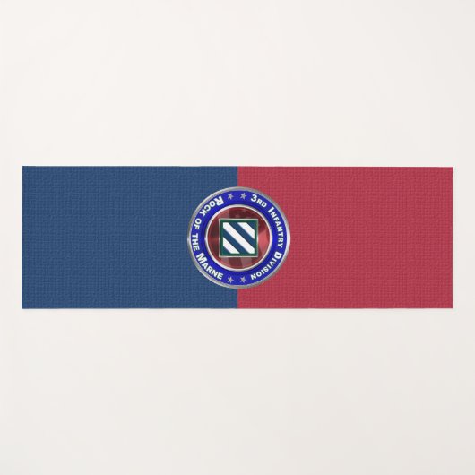 3de Infanteriedivisie Rock van de Marne! Yogamat (Voorkant (horizontaal))