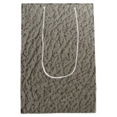 3de Jubileum, Faux-leder Medium Cadeauzakje (Achterkant)