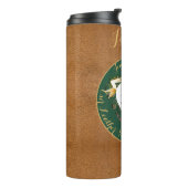 3de Jubileum  Leder Afbeelding Thermosbeker (Gedraaid links)